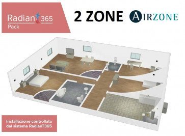 AIRZONE PACK RADIANT 365 A 2 ZONE