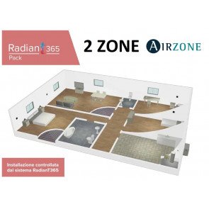 AIRZONE PACK RADIANT 365 A 2 ZONE